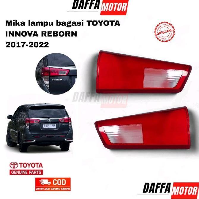 Murah Mika Lampu Bagasi Innova Reborn Mika Reflektor Bagasi Innova Reborn Original 2017 2018 2019 20