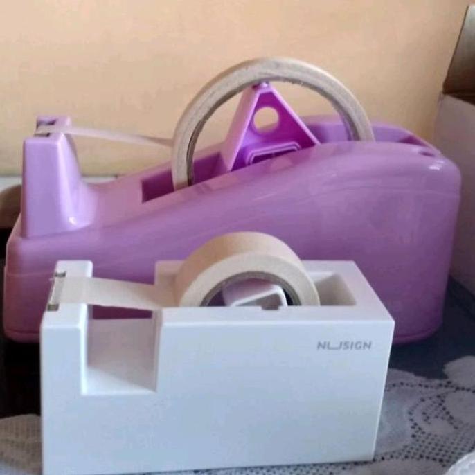 Oritatami- 1 Pcs Tape Dispenser  Etona 3300 Premium Cakepppp Ungu Korea/Pink Korea