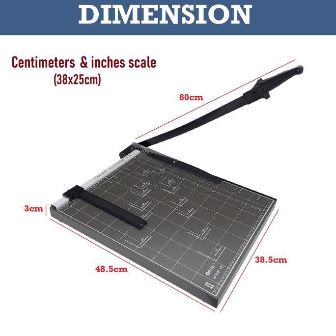 Oritatami- Alat Pemotong Kertas A3 / Alat Potong Kertas / Paper Cutter A3 Origin