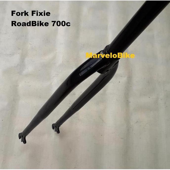 Fork Sepeda Fixie RoadBike 700c Ukuran Standar 22.2mm Besi