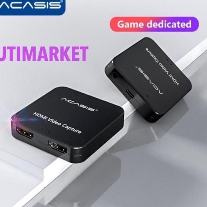 HARGA DISC - Acasis hdmi capture video support 4k full hd 60 fps