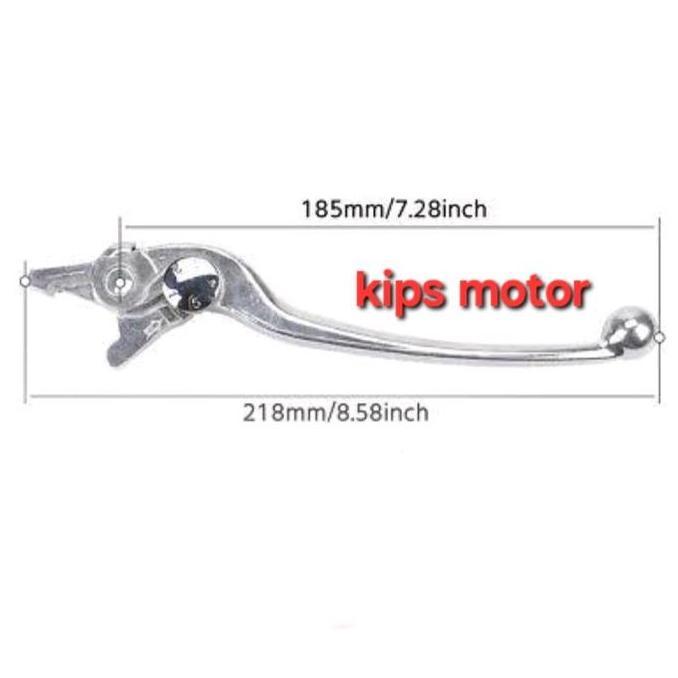 Handle rem depan Kawasaki Vulcan S 650 / ZX25R ZX25-R ZX-25R / Nissin Samurai axial
