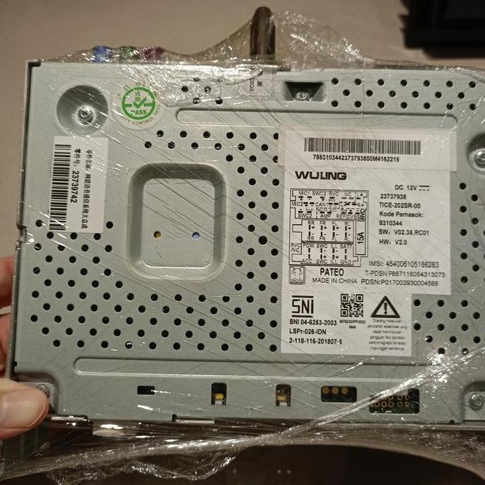 Amplifier Modul Head Unit Wuling Almaz 23739742 Original Bekas