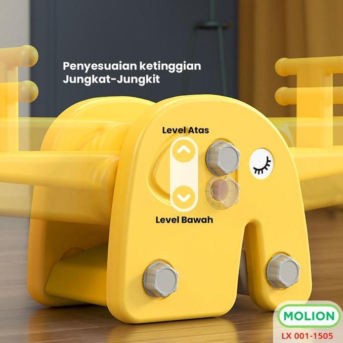 Promo Jungkat Jungkit Anak Seesaw Perosotan Mainan Jungkat-Jungkit  Toys Kuda Kudaan Prosotan 001-M1