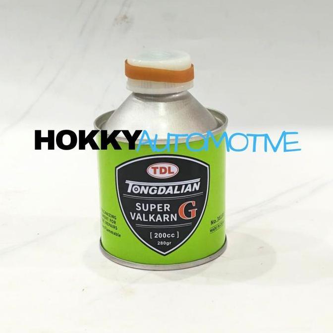 Promo TDL lem tambal ban luar vulkanisir super valkarn G 280GR / lem tambal ban luar Diskon