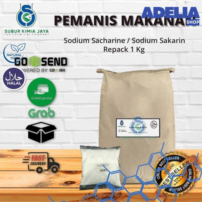 SAKARIN / SODIUM SAKARIN / SODIUM SACHARINE / BIANG GULA 1KG - ADELIA SHOP