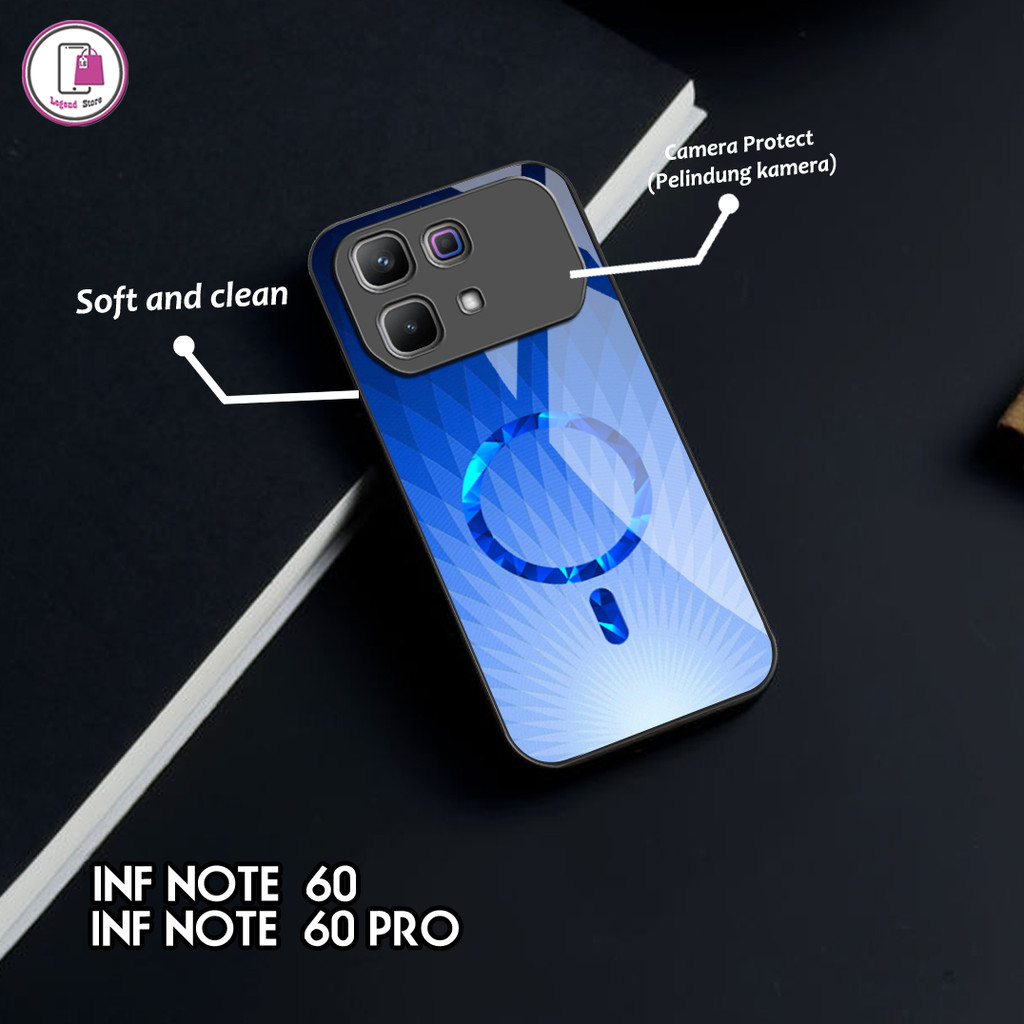 Softcase Kaca Infinix Note 60 & Infinix Note 60 Pro  NEW 2026 [LS157]