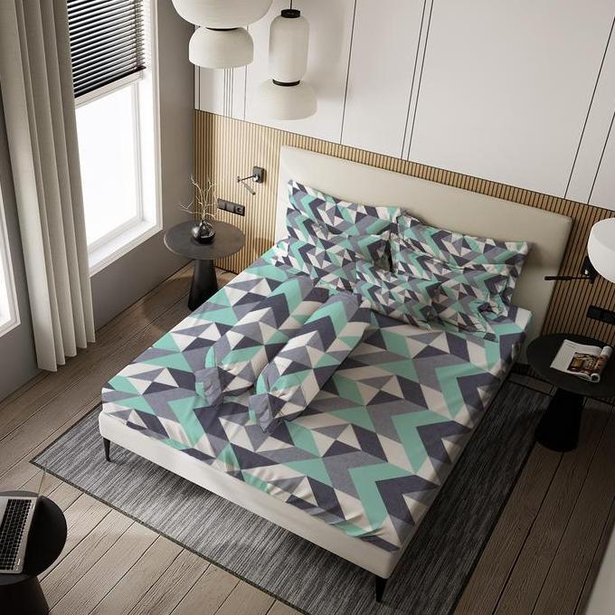 Sprei Nyenyak Enzo - 200x200x30 / 180x200x30 / 160x200x30 / 120x200x30