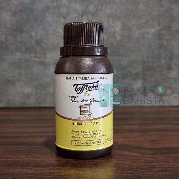 =====] toffieco rum butter cream perisa kue rum buttercream 100gr tofico
