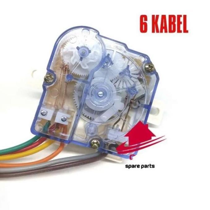 timer mesin cuci denpoo 6 kabel 7 kabel