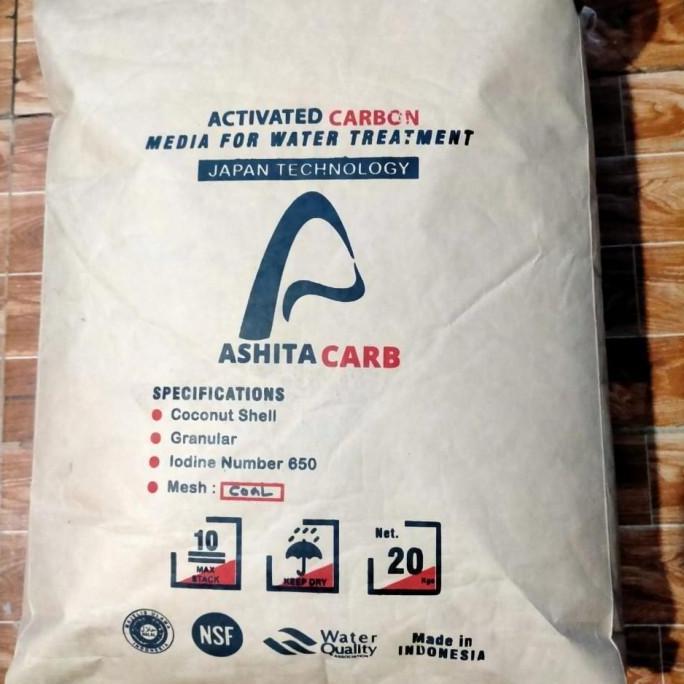 Karbon Aktif / Activated Carbon / Arang Powder / Serbuk / Bubuk Batok