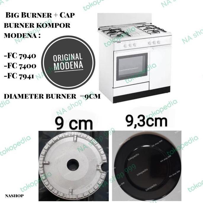 BIG SALE - Big burner Kompor free standing Modena FC 7940/FC 7400