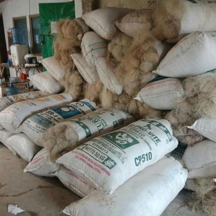 Sakan- Jaring Senar Nilon Nelayan Bekas Media Filter Mekanis Biologi Kolam