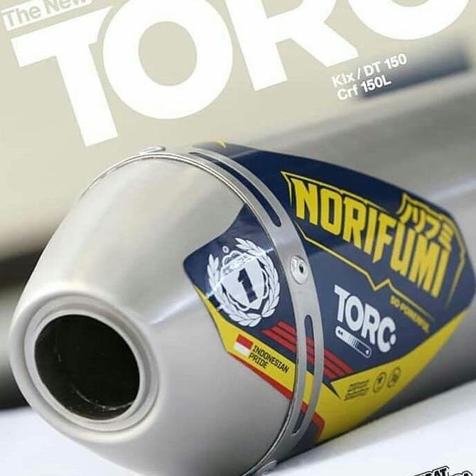 knalpot norifumi klx 150 torc original