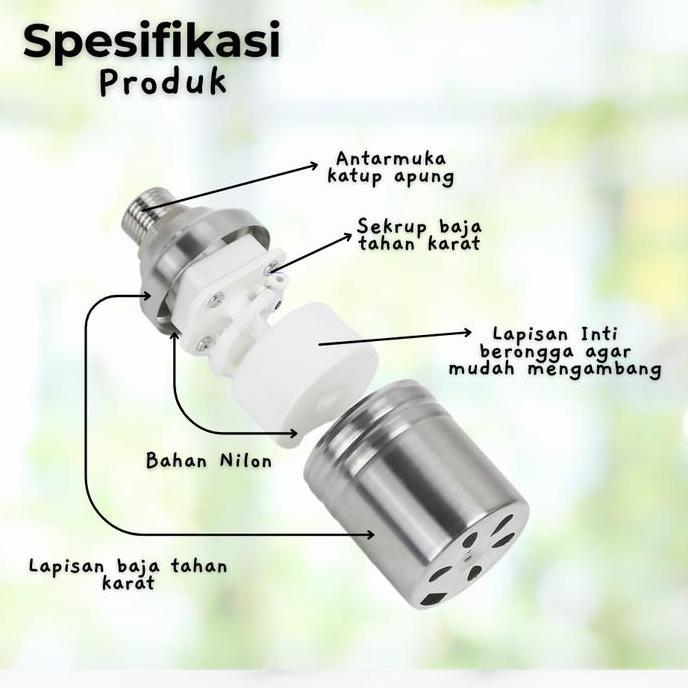 Kontrol Level Air Otomatis Tangki/Toren/Pompa/Pelampung Katup Apung