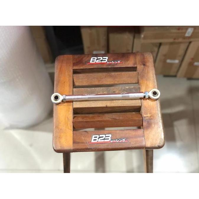 NEW tiang standhub Ninja R SS Bpro alumunium silver 25cm