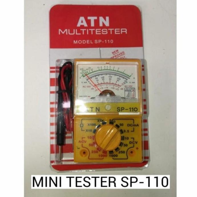 avometer multimeter multitester analog SP-110 avo kecil