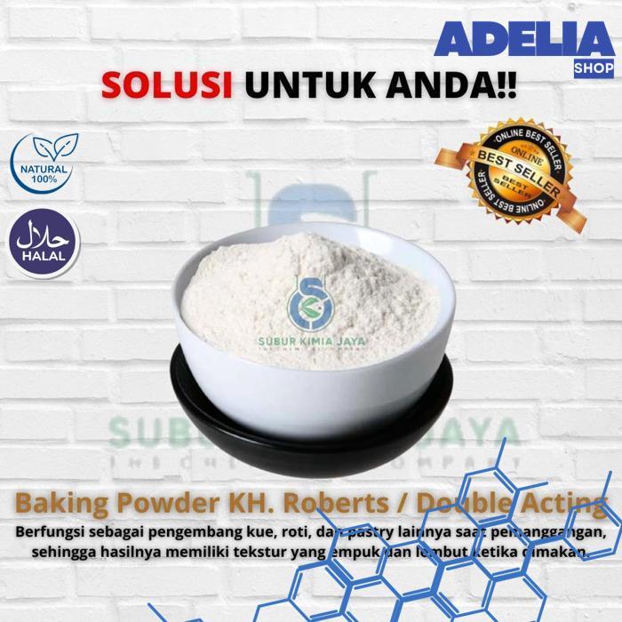 BAKING POWDER PREMIUM KH ROBERTS DOUBLE ACTING 100 GR - ADELIA SHOP