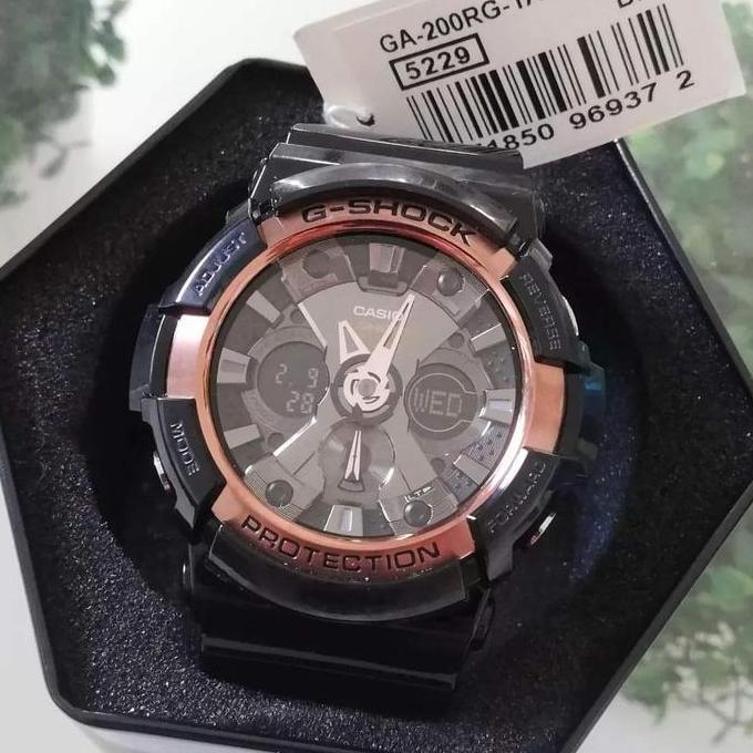 JAM TANGAN CASIO G-SHOCK GA-200RG-1A GA-200RG-1ADR ORIGINAL