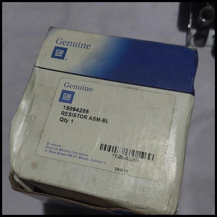 DISKON RESISTOR WERSTAN BLOWER AC MOBIL OPEL BLAZER ORIGINAL GM ( KODE PART 15094285 ) 