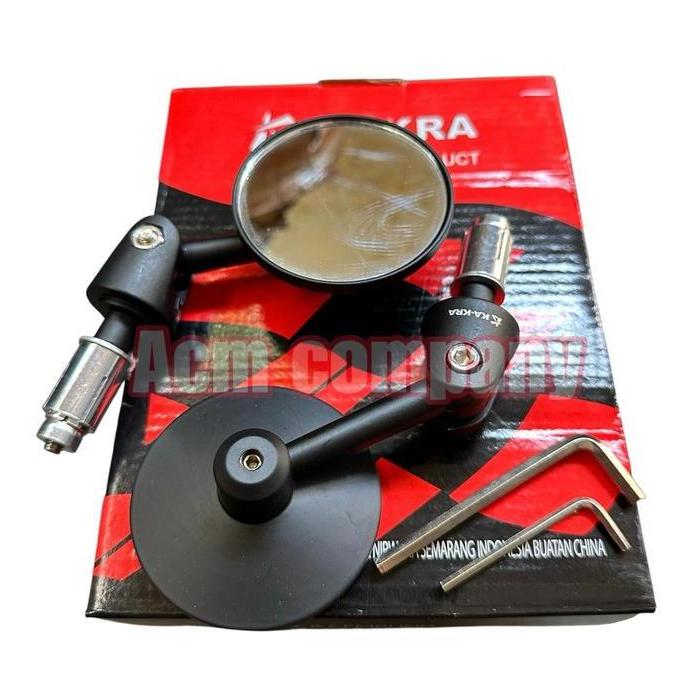 SPION JALU BAR END BULAT KACA BENING VESPA FILANO STYLO FAZZIO FINO SCOOPY NEW Motorcycle