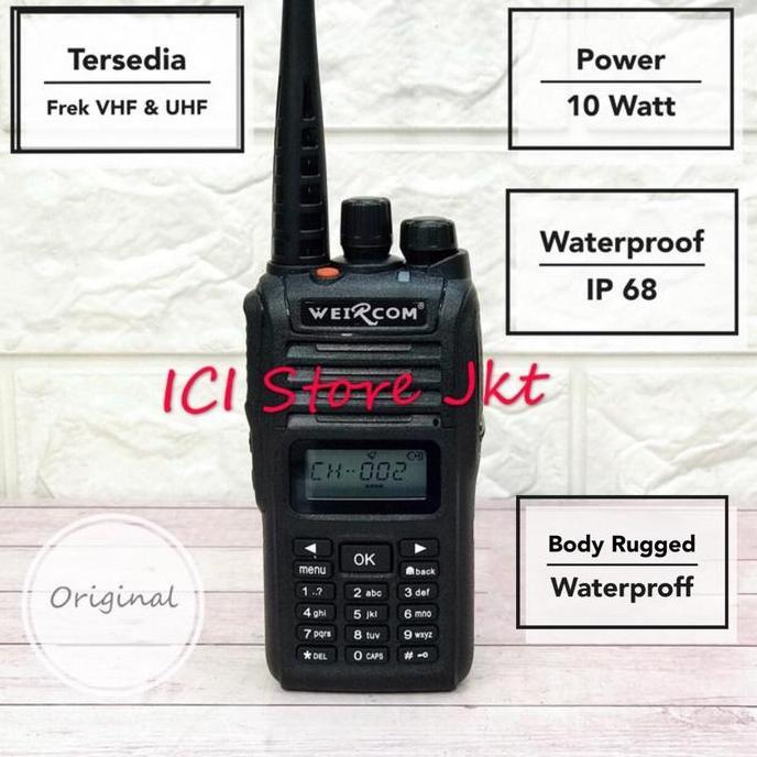 TERMURAH - HT Weircom 808 / HT waterproof Walkie Talkie
