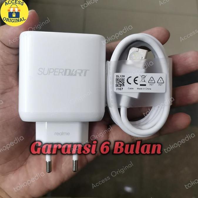 TERMURAH - Charger Adaptor Superdart 65W Realme 7 Pro X50 Pro Narzo 20 Pro Ori