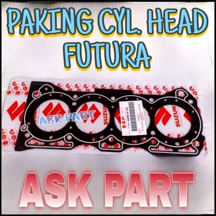 DISKON PAKING PACKING GASKET ONLY CYLINDER HEAD SUZUKI FUTURA LAMA KARBU 