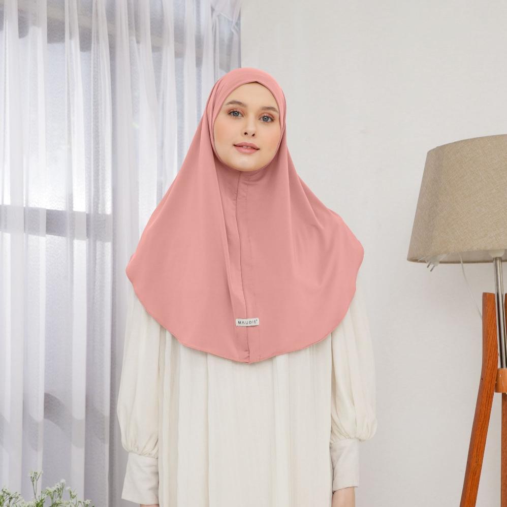SHAQUEENA MAUDIE - HIJAB INSTAN JERSEY SEMI SYAR`I | JILBAB INSTAN JERSEY ORIGINAL