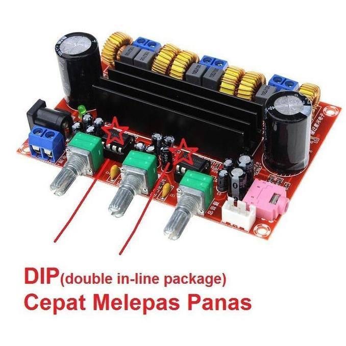 WESELTON M139 /M543 Kit Power Amplifier Class D DIGITAL AUDIO TPA3116D2 12-24V 2x50W+100W 2x120W Ste