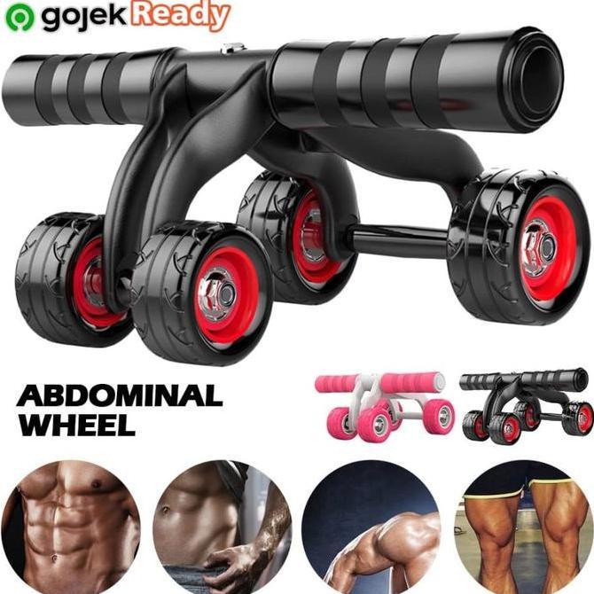 SANGSAKALA Pelangsing Perut Alat Fitnes Portabel Serbaguna Roller Fitness perut