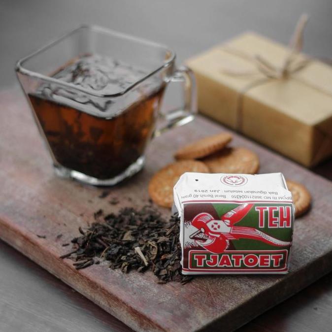 Tjatoet Jasmine Istimewa 100pcs @40gr - Teh Bubuk Hijau Melati AS