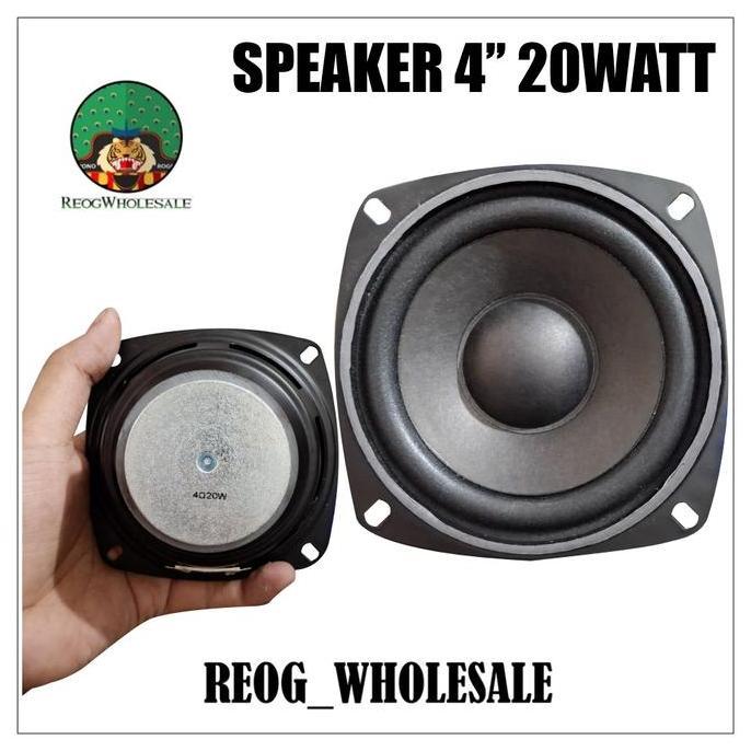 ZHOUCOZI Speaker 4 Inch woofer 20 Watt 4 Ohm
