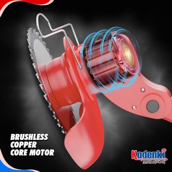 Mesin Potong Rumput Baterai Cordless Grass Cutter Trimmer Kodenki