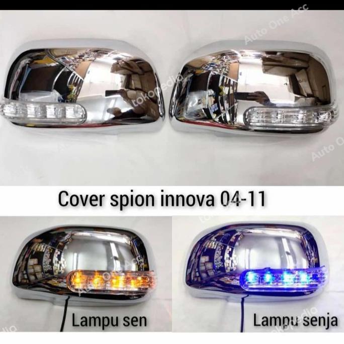 Cover Spion + Lampu Mco 18 Toyota Innova 2004 - 2013