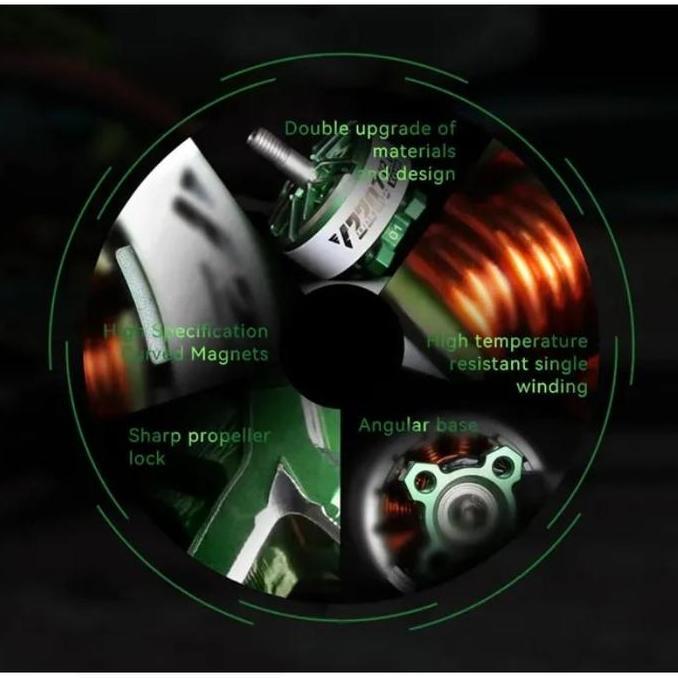 T-Motor Velox V2207 V3 1500Kv 1750Kv 1950Kv 2050Kv 2550Kv Brushless Motor