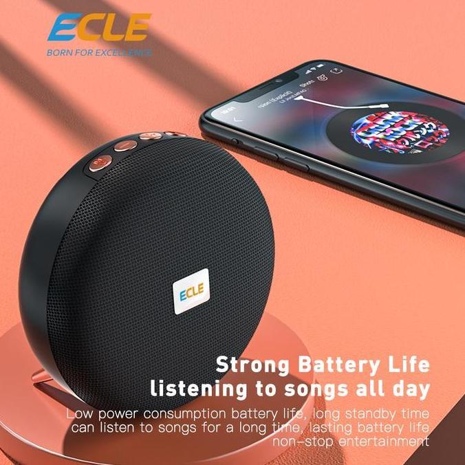 ECLE BS-36D Speaker Bluetooth Wireless Led Portabel Speaker Super