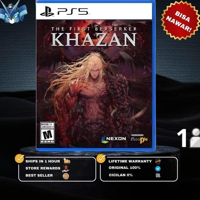 ARIF88SHOP - PS5 THE FIRST BERSERKER KHAZAN / GAME PERTARUNGAN BOSS SPEKTAKULER DAN MEMUASKAN SINGLE