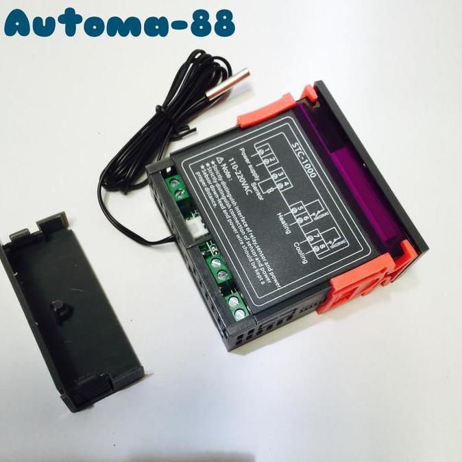 Thermostat Hygrostat Digital Stc-1000 Stc-3028 Atur Suhu Kelembaban