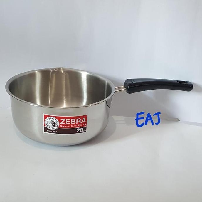 TERLARIS - Panci Zebra 20 cm Tanpa Tutup / Sauce Pan Zebra 20 cm 166306