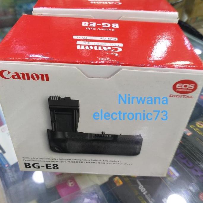 TERMURAH - Baterai Grip Canon BG-8 (Original Canon) for Canon 550D/ 600D/700D/
