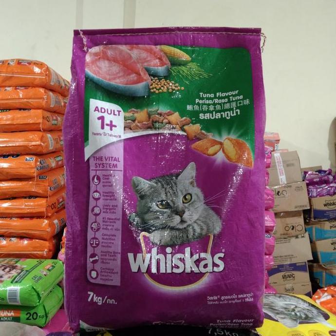 NEW Makanan Kucing Whiskas 7kg/ whiskas Tuna 7kg-TUNA
