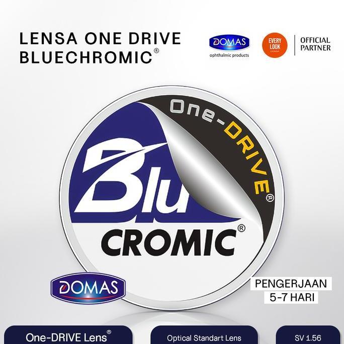 Everylook - Lensa Domas - One Drive Bluechromic Minus Silinder Plus