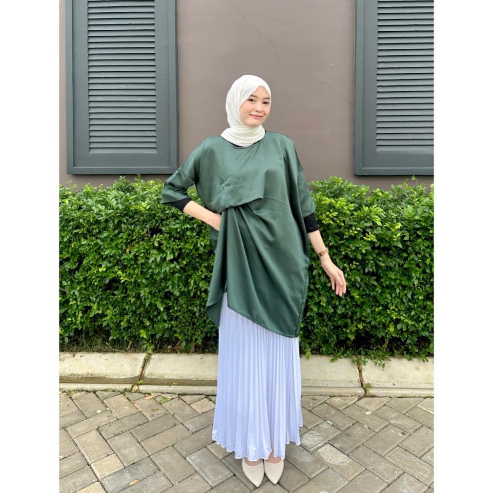 BEST SELLER SILMI KAFTAN - KAFTAN WANITA PREMIUM - KAFTAN PENDEK WANITA - KAFTAN MODERN - KAFTAN TUN