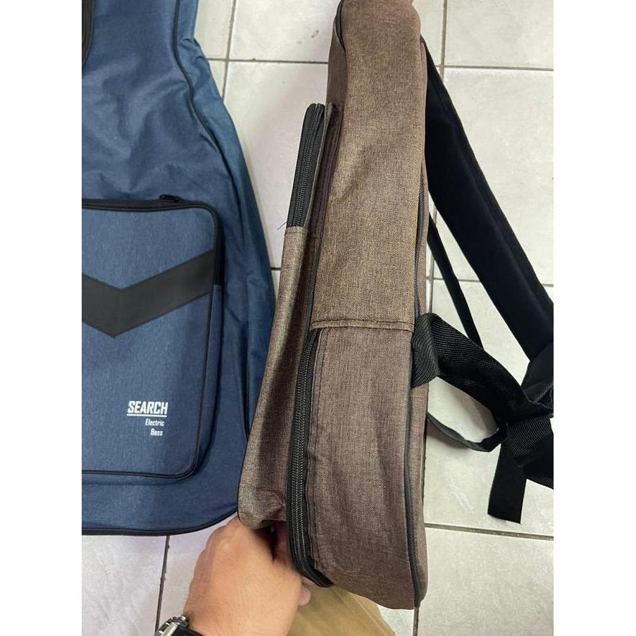 Tas Cover Gitar Guitar Elektrik Electric Listrik Bas /Melodi  Bagus