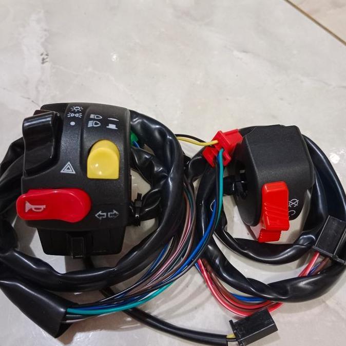 Set Saklar Kiri Model Ktc Universal Semua Motor Scoopy Vixion Cbr Satria Fu Dll
