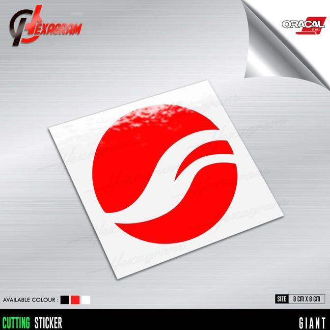 Promo Cutting Sticker Sepeda Giant Logo | Stiker Sepeda Logo Giant | Giant Cod