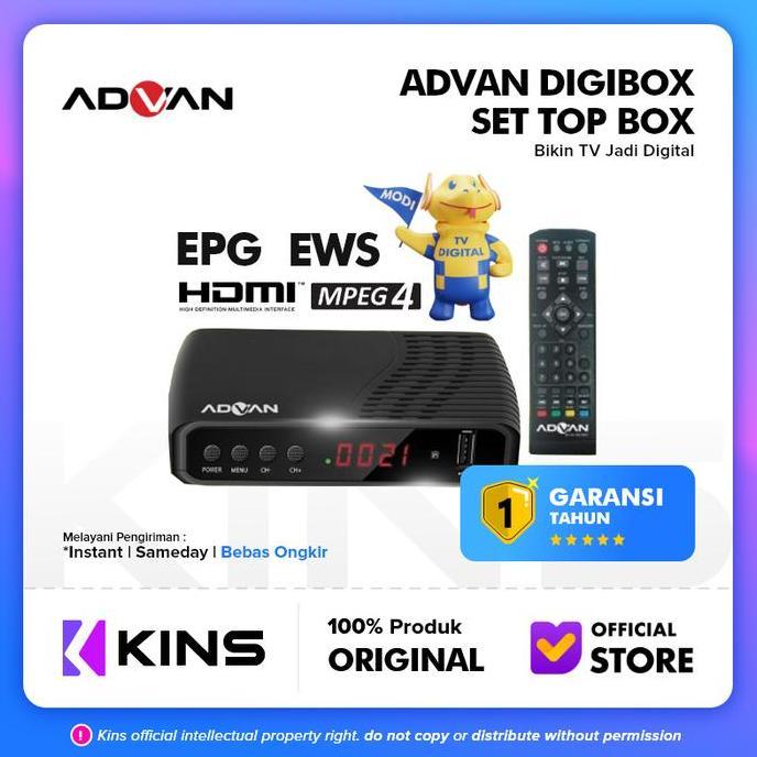 DISKON SPESIAL - Advan Digibox Set Top Box TV Digital