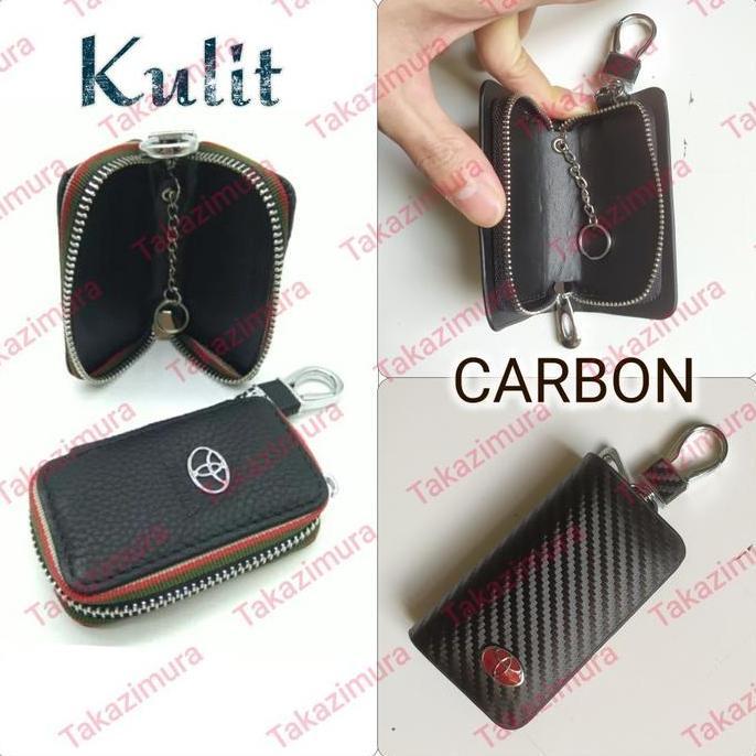 Promo Gantungan Kunci Dompet Stnk Logo Toyota Raize Agya Calya Etios Valco Avanza Veloz Yaris Rush I