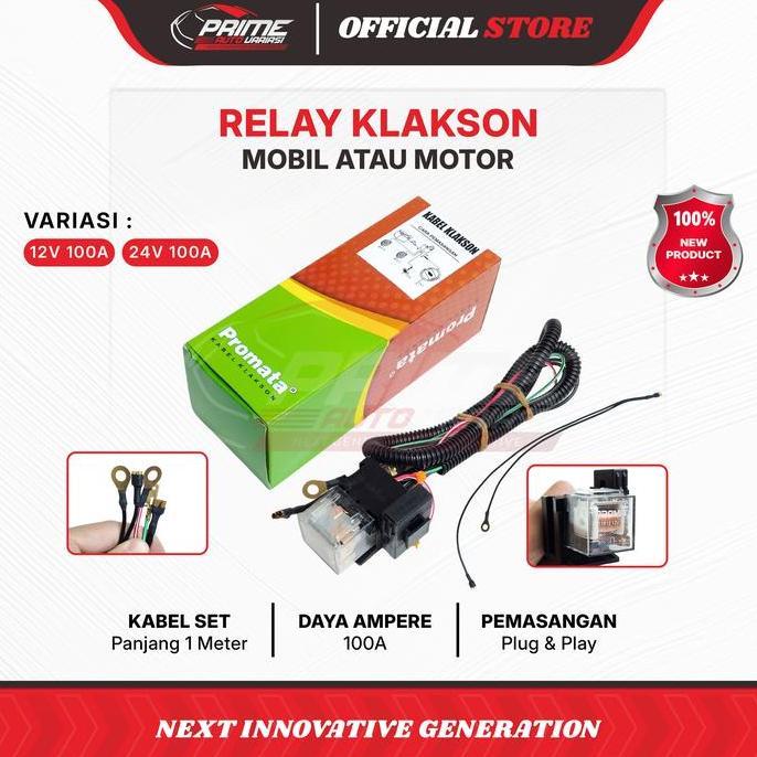Kabel Relay Klakson Mobil Dan Motor Polarg Original Relay Set Klakson